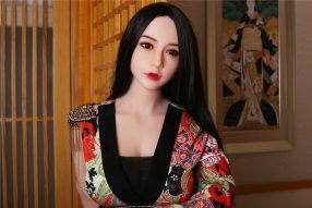 Japanese Girl Night Dress Beauty Elena Realistic Silicone Love Doll For Male Toy