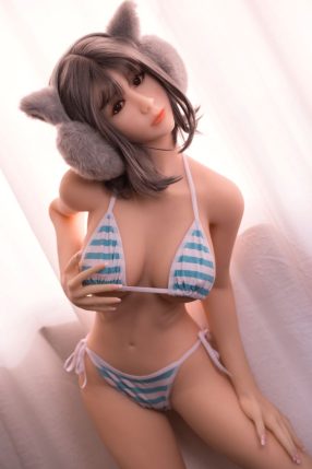 158CM lifelike real touch feeling sex dolls silicone full size love doll